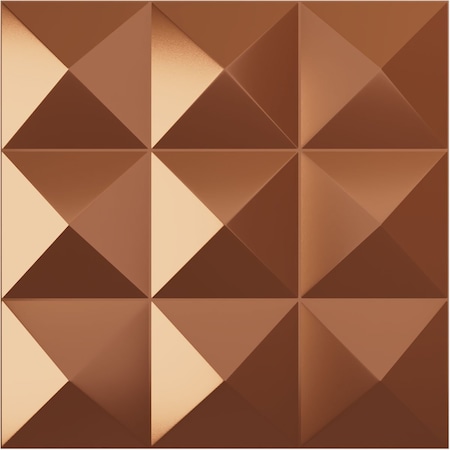 Ekena Millwork 11 7/8in. W x 11 7/8in. H Benson EnduraWall Decorative 3D Wall Panel, Total 11.76 Sq. Ft., 12PK WP12X12BEBCO-CASE-12